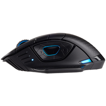 Mouse Corsair Dark Core RGB Óptico Wireless foto 1