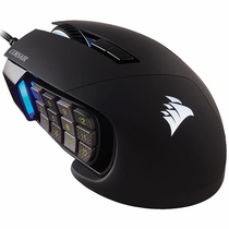Mouse Corsair Scimitar Elite RGB Óptico USB foto 2