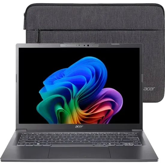 Notebook Acer Aspire 14 A14-52MT-701K Intel Core Ultra 7 2.2GHz / Memória 32GB / SSD 1TB / 14" / Windows 11