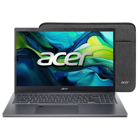 Notebook Acer Aspire 15 A15-51M-93B6 Intel Core i9 2.6GHz / Memória 16GB / SSD 1TB / 15.6" / Windows 11 foto principal
