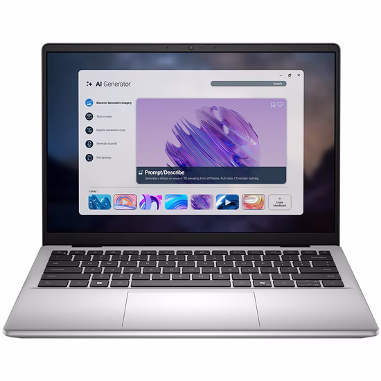 Notebook Dell 14 LDC14255-A179SLV AMD Ryzen AI 5 3.4GHz / Memória 16GB / SSD 512GB / 14" / Windows 11