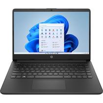 Notebook HP 14-DQ0031DX Intel Celeron 1.1GHz / Memória 4GB / eMMC 64GB / 14" / Windows 11