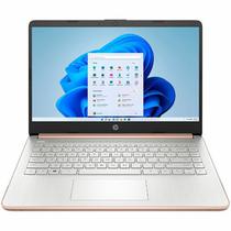 Notebook HP 14-DQ0034DX Intel Celeron 1.1GHz / Memória 4GB / HD 64GB / 14" / Windows 11