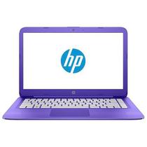 Notebook HP Stream 14-AX020NR Intel Celeron 1.6GHz / Memória 4GB / SSD 32GB / 14" / Windows 10