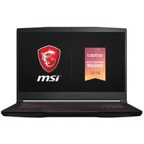 Notebook MSI GF63 Thin 9SC-066US Intel Core i7 2.6GHz / Memória 16GB / SSD 512GB / 15.6" / Windows 10 / GTX 1650 4GB