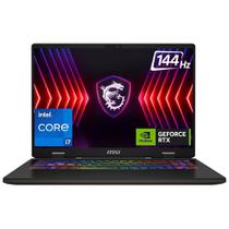 Notebook MSI Sword B14VFKG-202US i7-14650HX/ 16GBD5/ 1TBSSD/ 16"/ 144HZ/ RTX4060 8GB/ W11/ Ing/ Gray