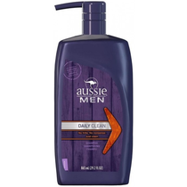 Shampoo Aussie Men Daily Clean 865ML foto principal