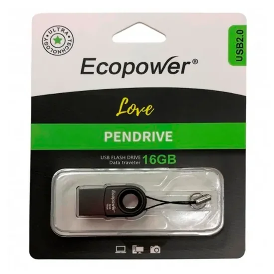 Pendrive Ecopower Love 16GB