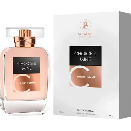 Perfume Al Gazal Choice is Mine Pour Femme Eau de Parfum Feminino 100ML