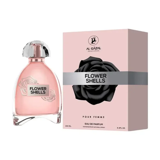 Perfume Al Gazal Flower Shells Pour Femme Eau de Parfum Feminino 100ML