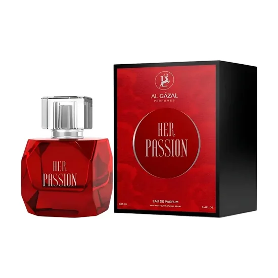 Perfume Al Gazal Her Passion Eau de Parfum Feminino 100ML