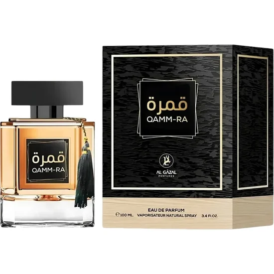 Perfume Al Gazal Qamm-Ra Eau de Parfum Unissex 100ML