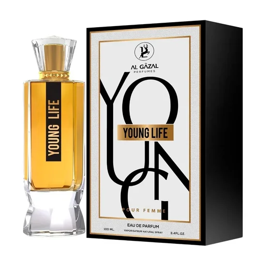Perfume Al Gazal Young Life Pour Femme Eau de Parfum Feminino 100ML
