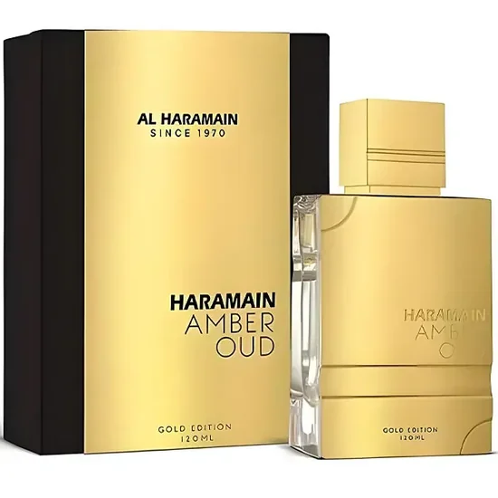 Perfume Al Haramain Amber Oud Gold Eau de Parfum Unissex 120ML Atacado foto principal