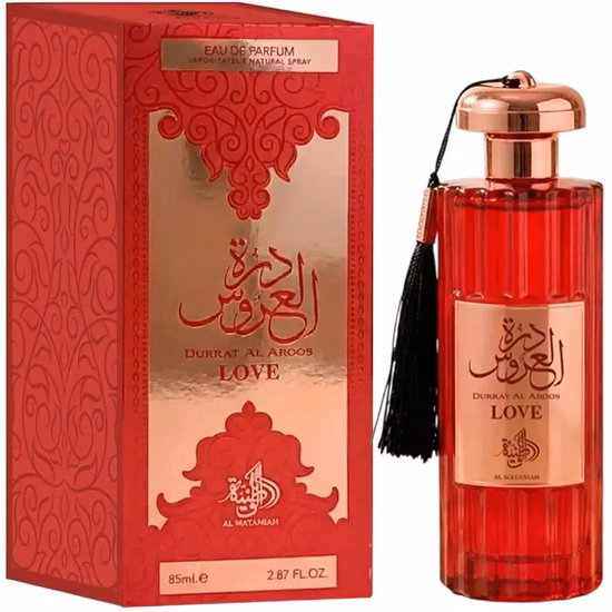 Perfume Al Wataniah Durrat Al Aroos Love Eau de Parfum Feminino 85ML