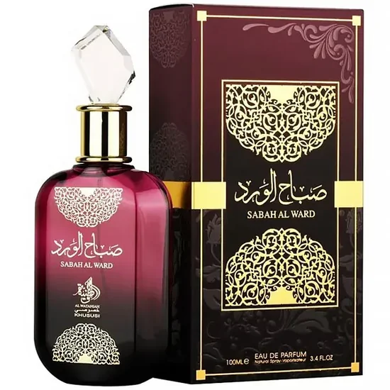 Perfume Al Wataniah Sabah Al Ward Eau de Parfum Feminino 100ML Atacado foto principal