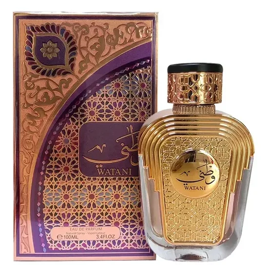 Perfume Al Wataniah Watani Purple Eau de Parfum Feminino 100ML Atacado