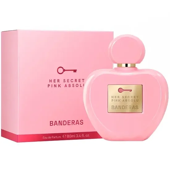 Perfume Antonio Banderas Her Secret Pink Absolu Eau de Parfum Feminino 80ML
