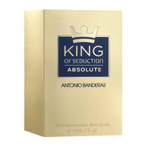 Perfume Antonio Banderas King Of Seduction Absolute Eau de Toilette Masculino 50ML foto 1