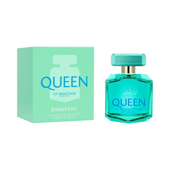 Perfume Antonio Banderas Queen of Seduction Summerland Eau de Toilette Feminino 80ML