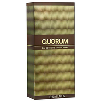 Perfume Antonio Puig Quorum Eau de Toilette Masculino 50ML foto 1