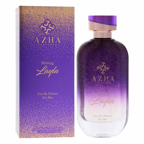 Perfume Azha Shining Layla Eau de Parfum Feminino 100ML