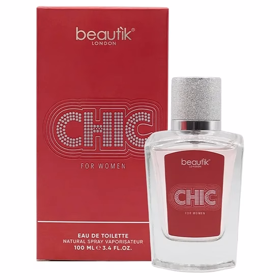 Perfume Beautik Chic Eau de Toilette Feminino 100ML