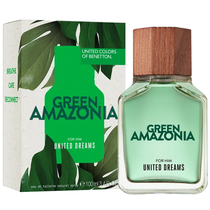 Perfume Benetton Colors Green Amazonia Eau de Toilette Masculino 100ML foto 1