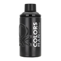 Perfume Benetton Colors Man Black Intenso Eau de Parfum Masculino 200ML