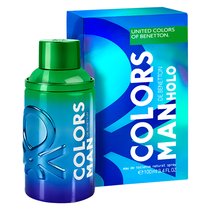 Perfume Benetton Colors Man Holo Eau de Toilette Masculino 100ML foto 2