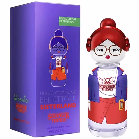 Perfume Benetton Sisterland Stranger Things Eau de Toilette Feminino 80ML