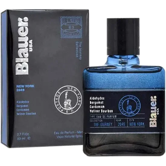 Perfume Blauer The Journey New York 2049 Eau de Parfum Masculino 80ML