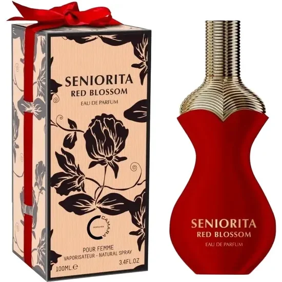 Perfume Camara Seniorita Red Blossom Eau de Parfum Feminino 100ML foto principal
