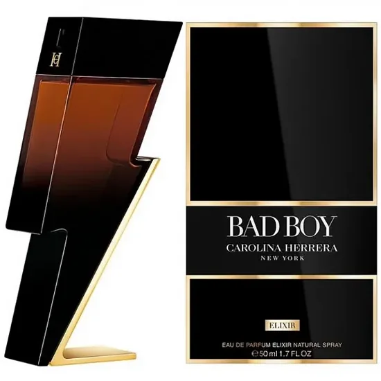 Perfume Carolina Hererra Bad Boy Elixir Eau de Parfum Masculino 50ML