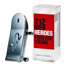 Perfume Carolina Herrera 212 Men Heroes Forever Young Eau de Toilette Masculino 50ML foto 2