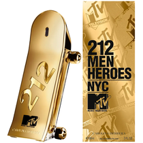 Perfume Carolina Herrera 212 Men Heroes NYC MTV Eau de Toilette Masculino 90ML foto 1
