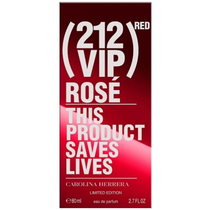 Perfume Carolina Herrera 212 Vip Rosé Red Eau de Parfum Feminino 80ML foto 1