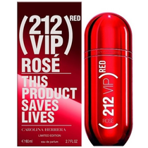 Perfume Carolina Herrera 212 Vip Rosé Red Eau de Parfum Feminino 80ML foto 2