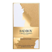 Perfume Carolina Herrera Bad Boy Gold Fantasy Eau de Toilette Masculino 100ML foto 1