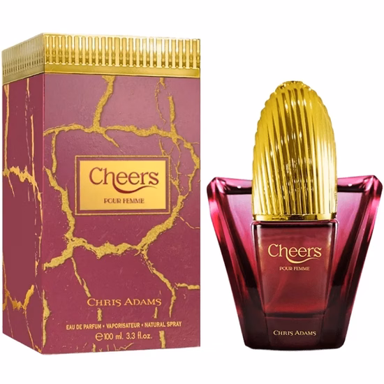 Perfume Chris Adams Cheers Pour Femme Eau de Parfum Feminino 100ML