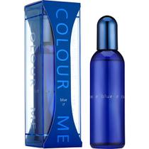Perfume Colour Me Blue Eau de Parfum Masculino 90ML