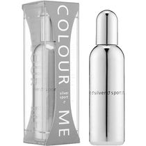 Perfume Colour Me Silver Sport Eau de Parfum Masculino 100ML