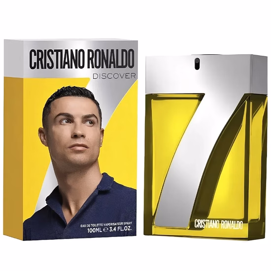 Perfume Cristiano Ronaldo Discover Eau de Toilette Masculino 100ML