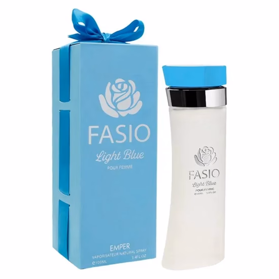 Perfume Emper Fasio Light Blue Eau de Parfum Feminino 100ML