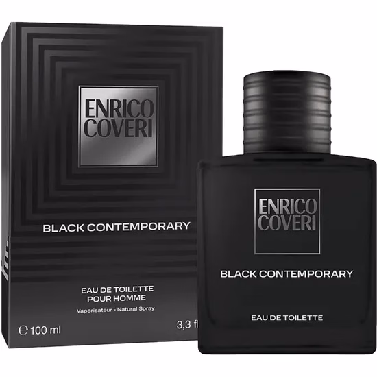 Perfume Enrico Coveri Black Contemporary Eau de Toilette Masculino 100ML