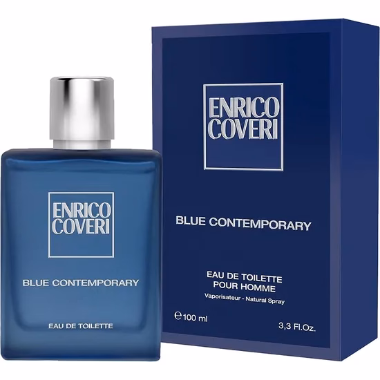 Perfume Enrico Coveri Blue Contemporary Eau de Toilette Masculino 100ML