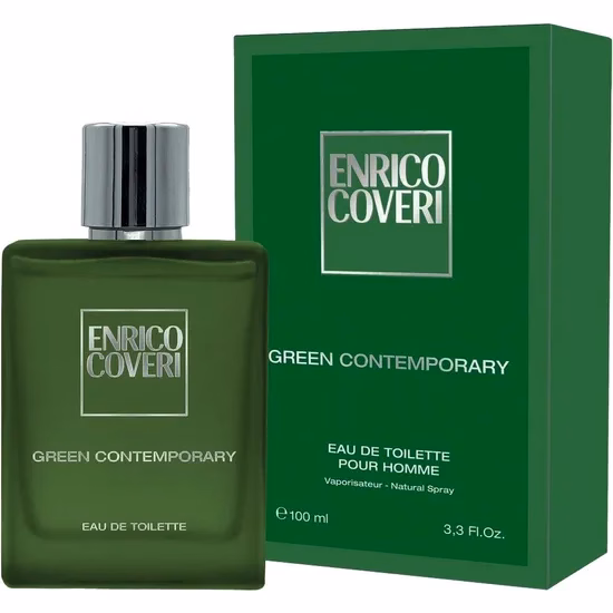 Perfume Enrico Coveri Green Contemporary Eau de Toilette Masculino 100ML