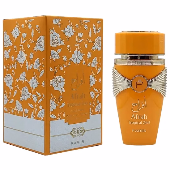Perfume Fariis Afrah Tropical Zest Eau de Parfum Unissex 100ML