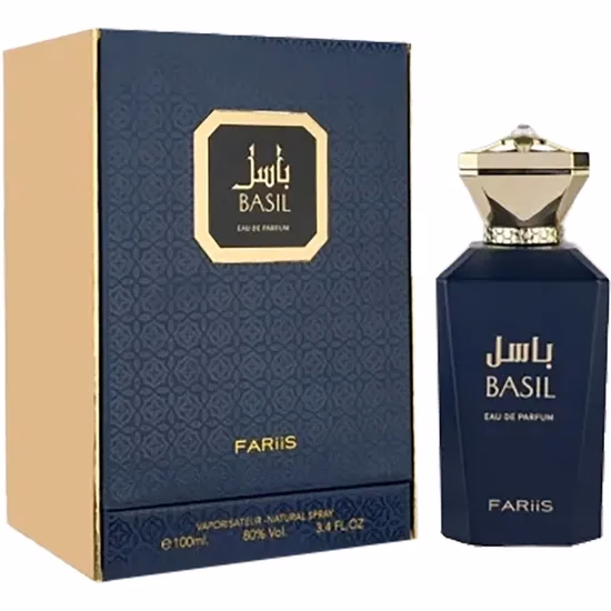 Perfume Fariis Basil Eau de Parfum Unissex 100ML