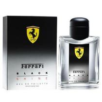 Perfume Ferrari Black Shine Eau de Toilette Masculino 125ML foto 1